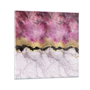 Quadro em vidro - Na fronteira - 70x70 cm