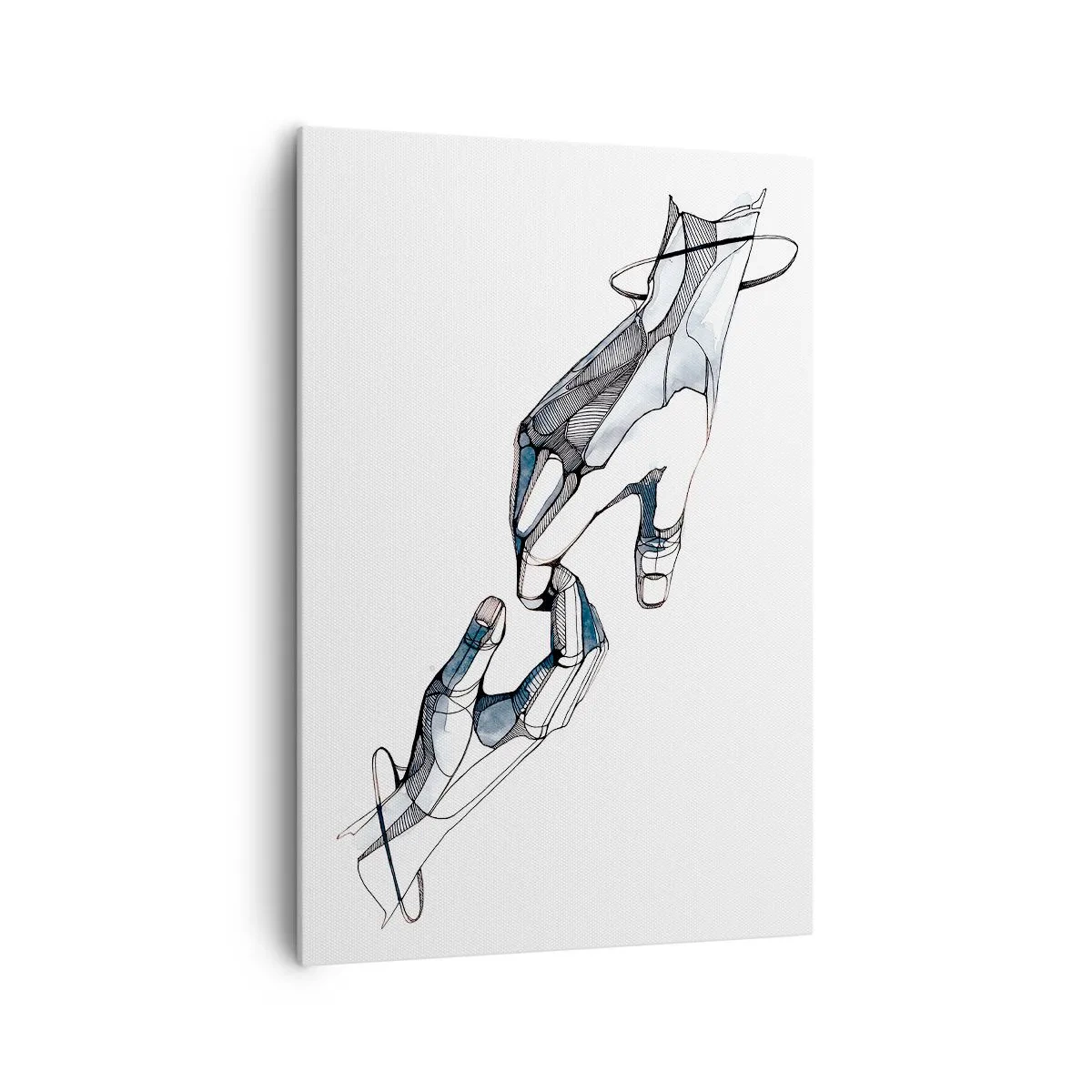 Quadro em tela - Um bom gesto - 70x100 cm