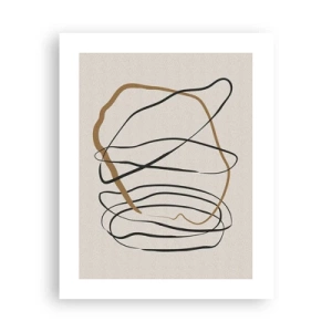 Pôster - Composição – dança em loop - 40x50 cm