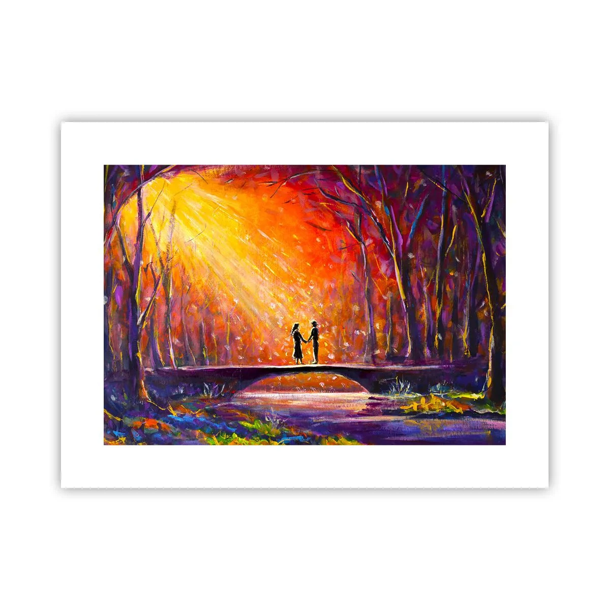 Pôster - O céu também os ama - 40x30 cm