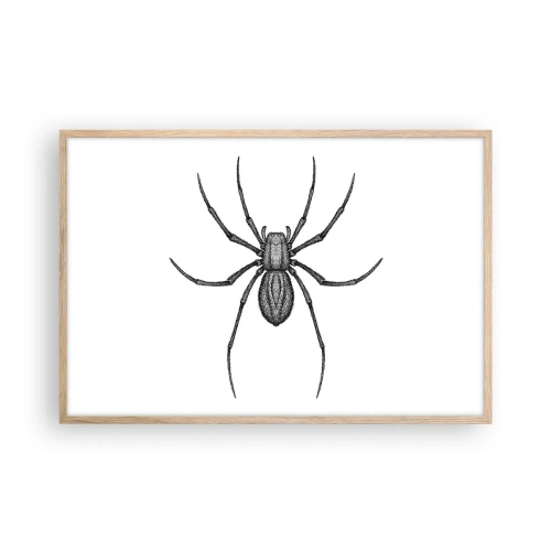 Pôster com moldura de carvalho claro - Precisão perturbadora - 91x61 cm