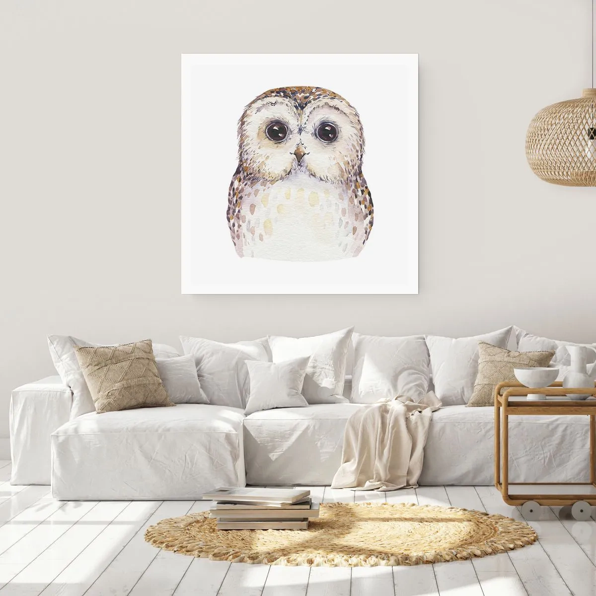 Pôster - Olhe-me nos olhos - 40x40 cm