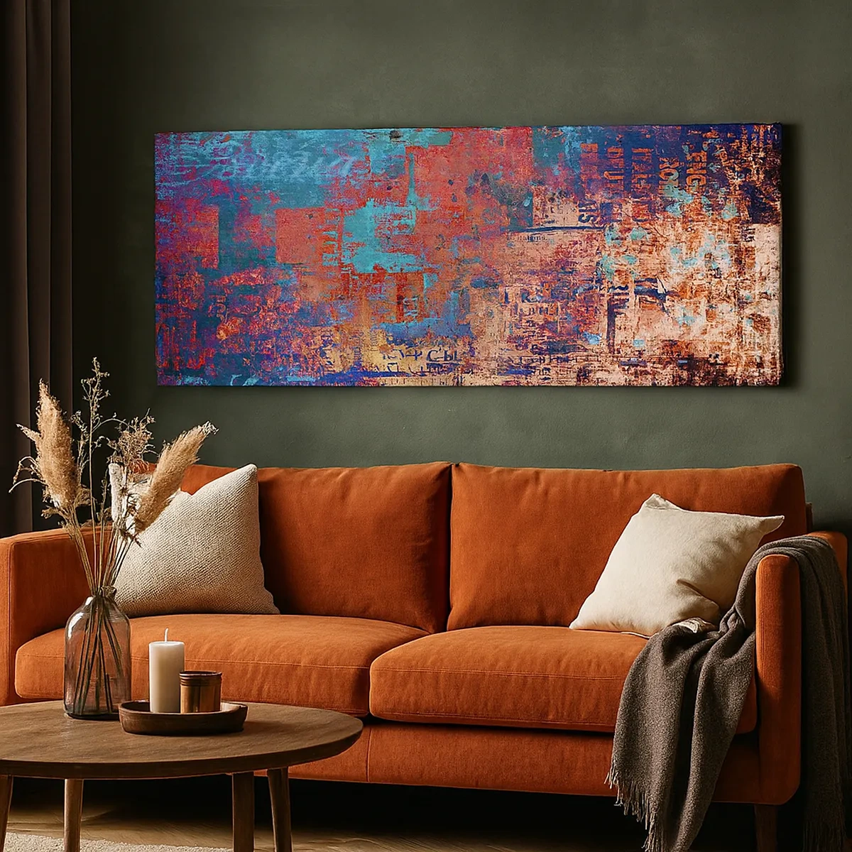 Quadro em tela - Memória e esquecimento - 30x30 cm