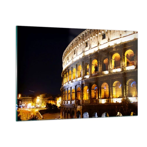 Quadro em vidro - É hora das Olimpíadas - 120x80 cm