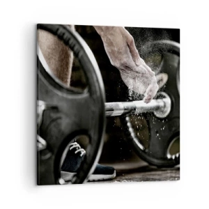 Quadro em tela - Desafio aceite! - 50x50 cm