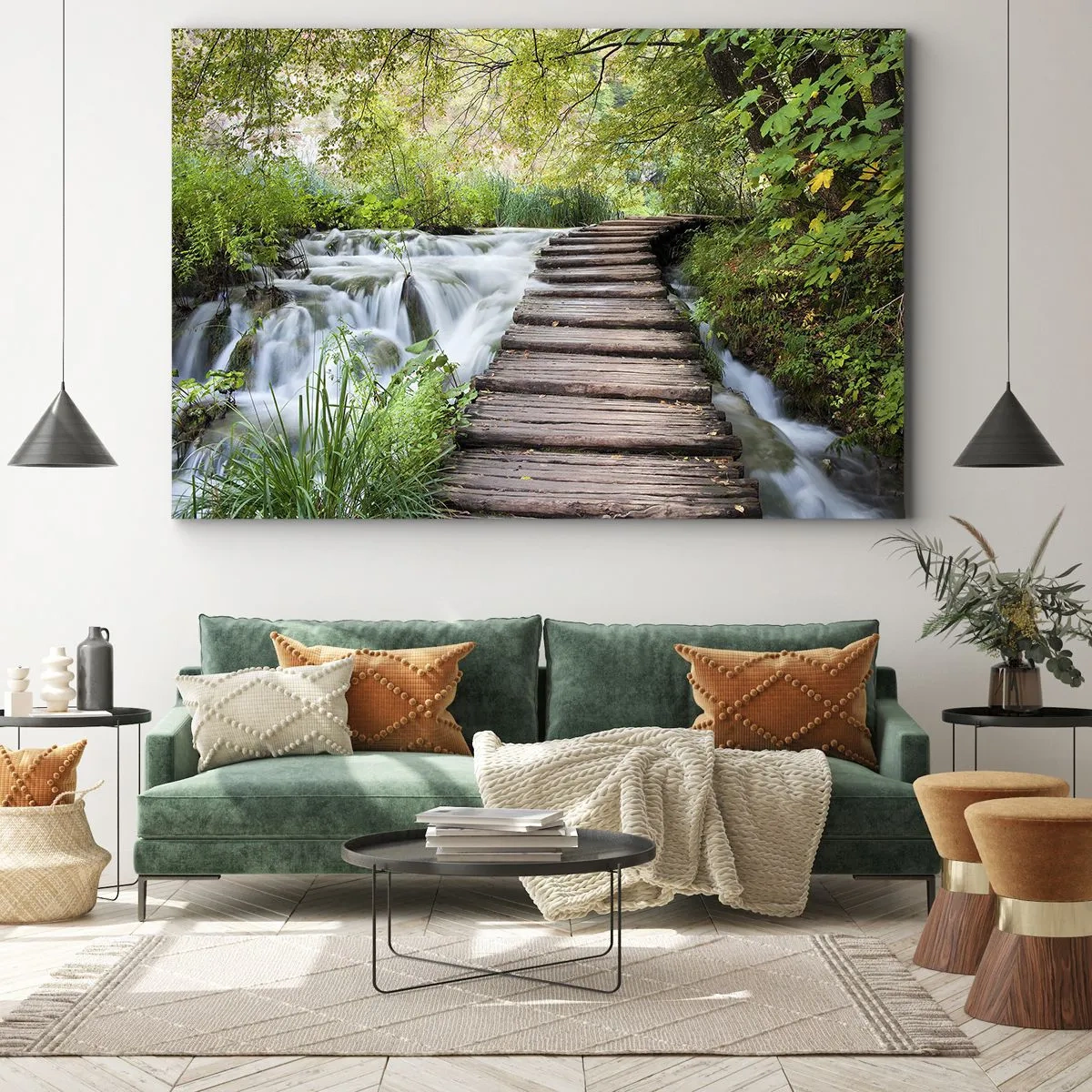 Quadro em tela - As aparências enganam - 120x80 cm
