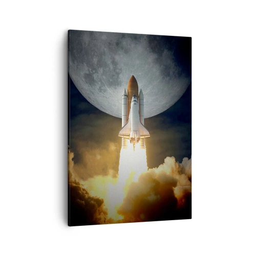 Quadro em tela - O início de uma aventura sobrenatural - 50x70 cm