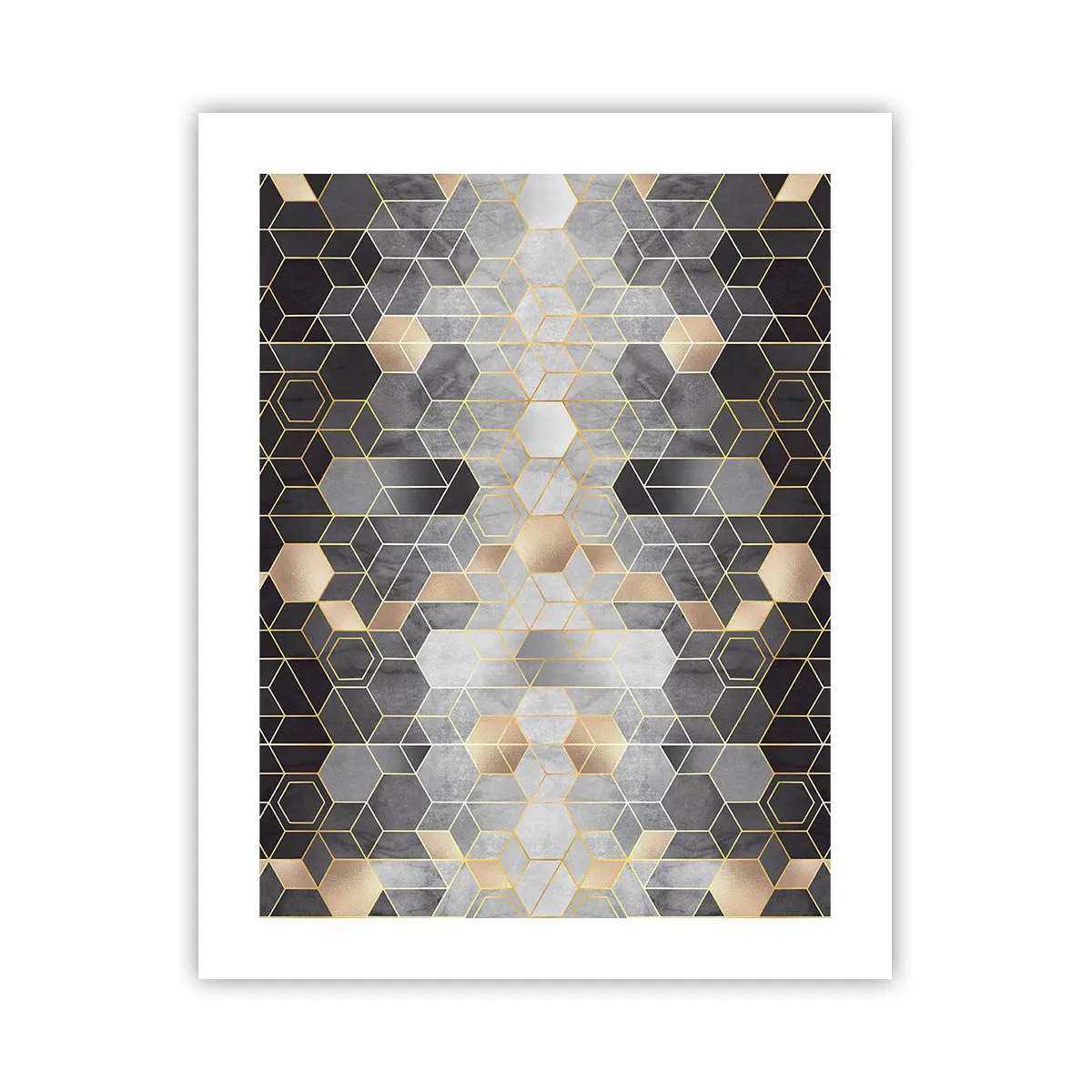 Pôster - Composição do diamante - 40x50 cm