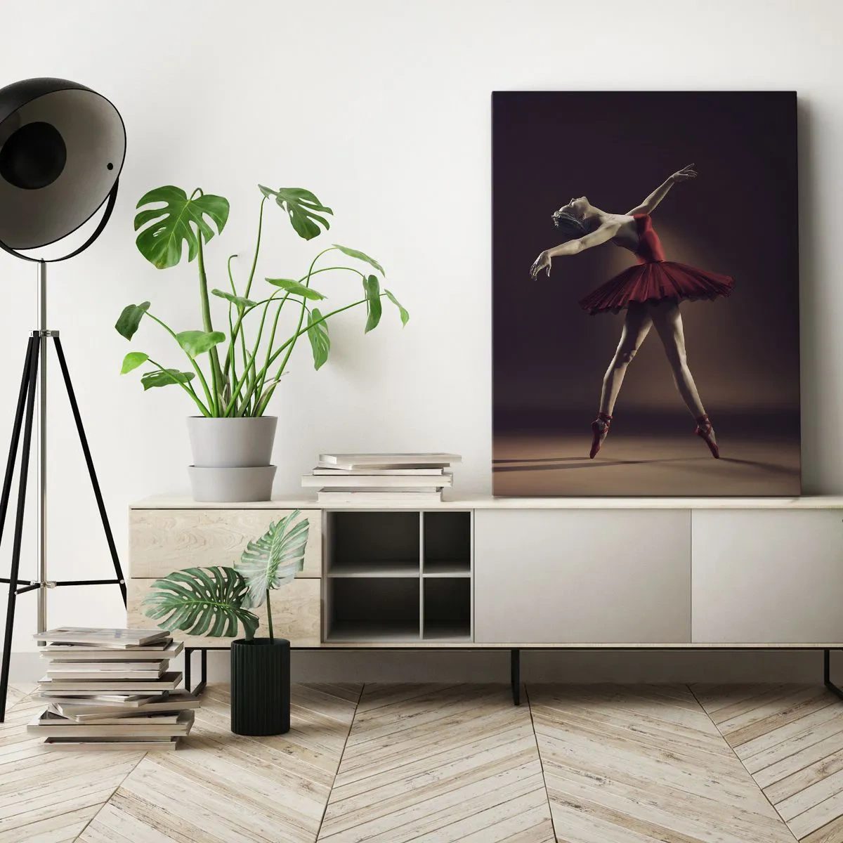 Quadro em tela - Prima ballerina - 65x120 cm