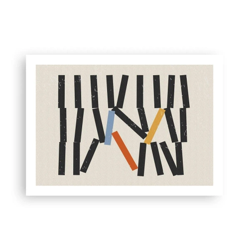 Pôster - Dominó – composição - 70x50 cm