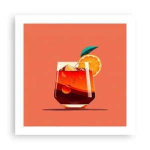 Pôster - Refresco de verão - 50x50 cm