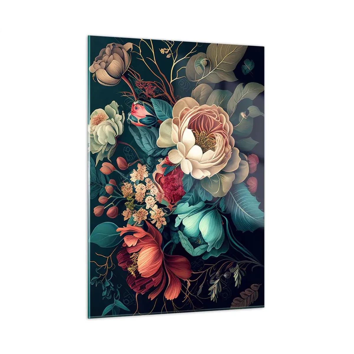 Quadro em vidro - Charme do século 19 - 50x70 cm
