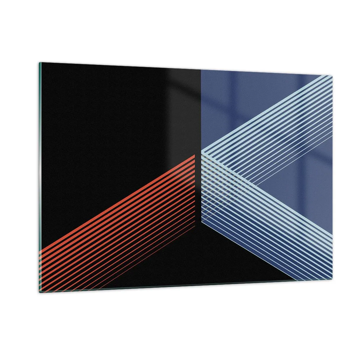 Quadro em vidro - Uma história simples - 120x80 cm