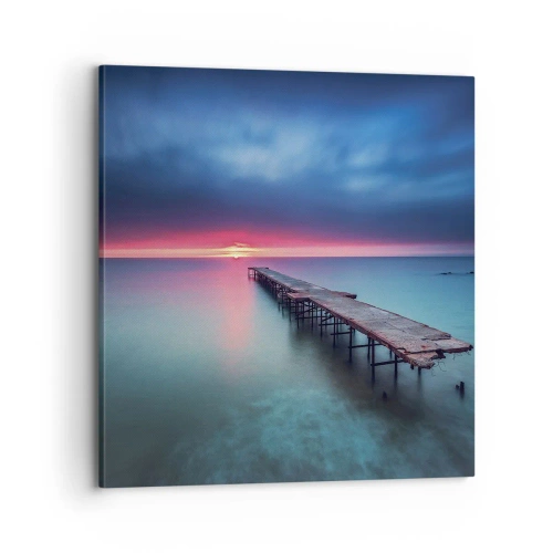 Quadro em tela - Entre o céu e a terra - 70x70 cm