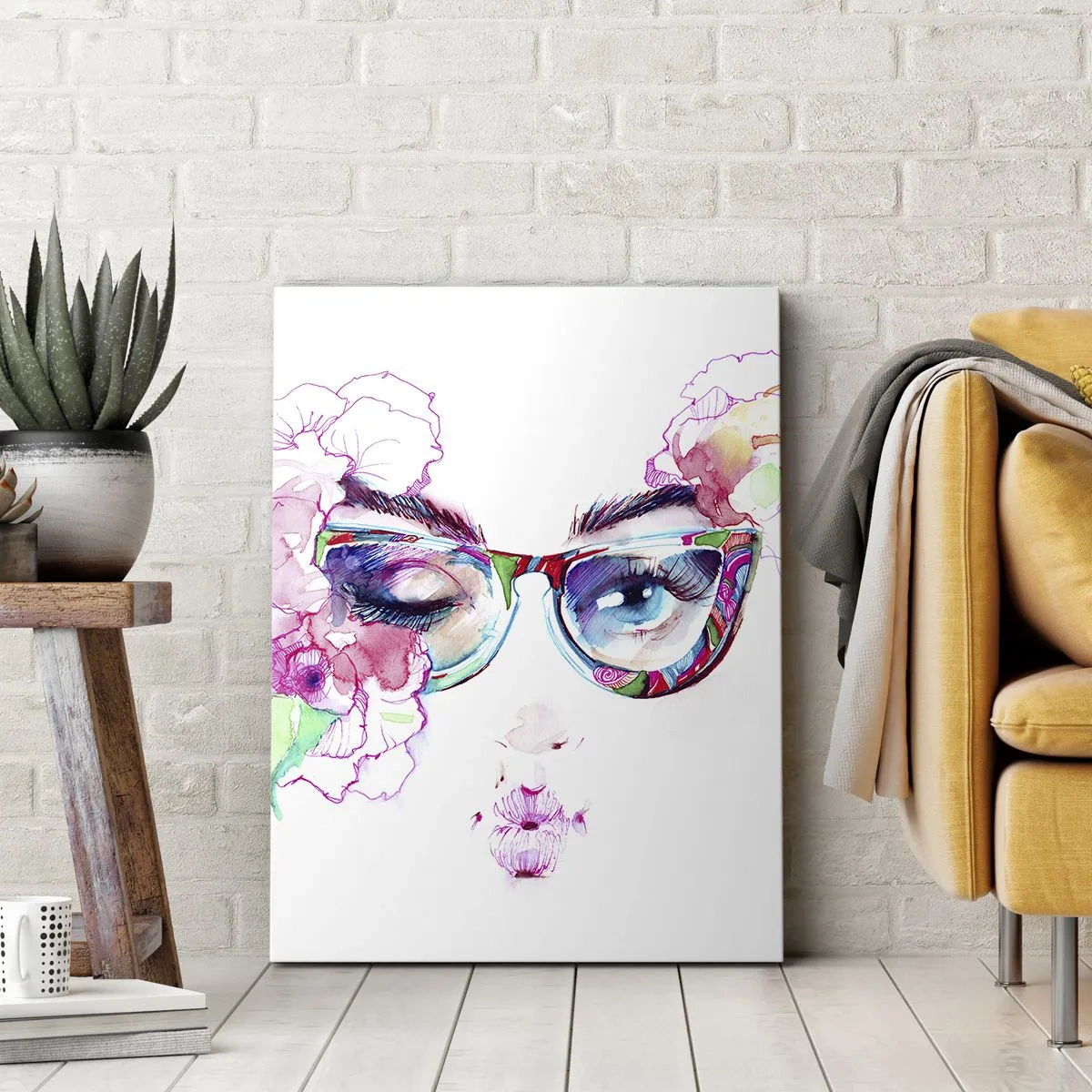 Quadro em tela - Uma promessa tentadora - 50x70 cm