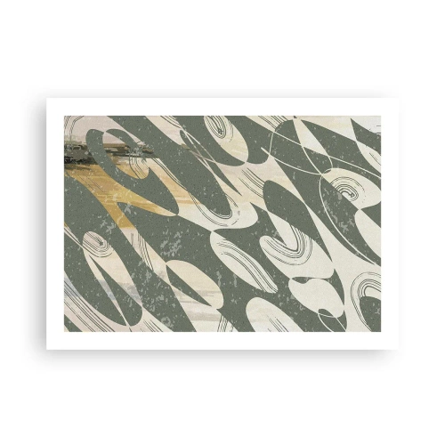 Pôster - Abstração rítmica - 70x50 cm