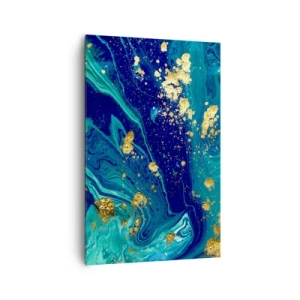 Quadro em tela - Flocos de sol  - 80x120 cm