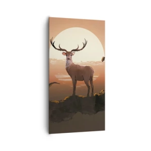 Quadro em tela - Esta noite é diferente de qualquer outra - 65x120 cm