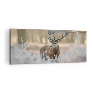 Quadro em tela - Uma manhã fresca - 100x40 cm