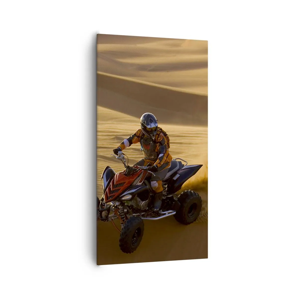 Quadro em tela - Nas ondas de areia - 65x120 cm