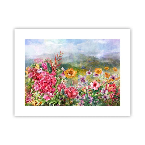 Pôster - O jardim que enlouqueceu - 40x30 cm