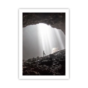 Pôster - Gruta luminosa - 50x70 cm