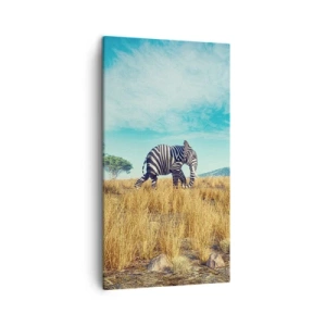 Quadro em tela - Cinza não está mais na moda - 45x80 cm