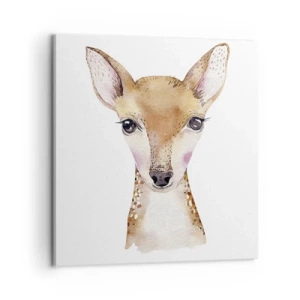Quadro em tela - A Natureza da Inocência - 60x60 cm