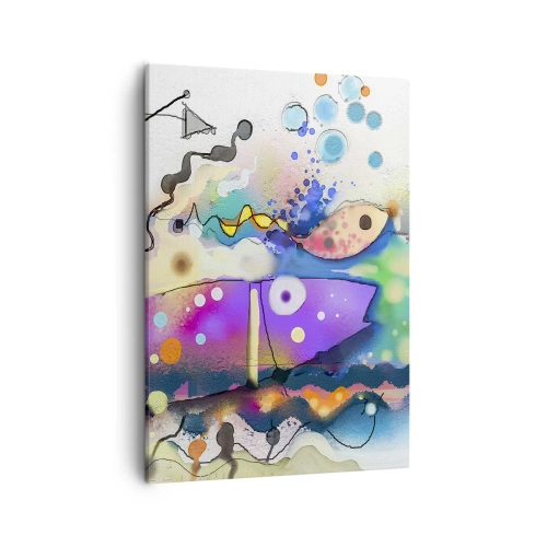 Quadro em tela - Sem palavras! - 50x70 cm