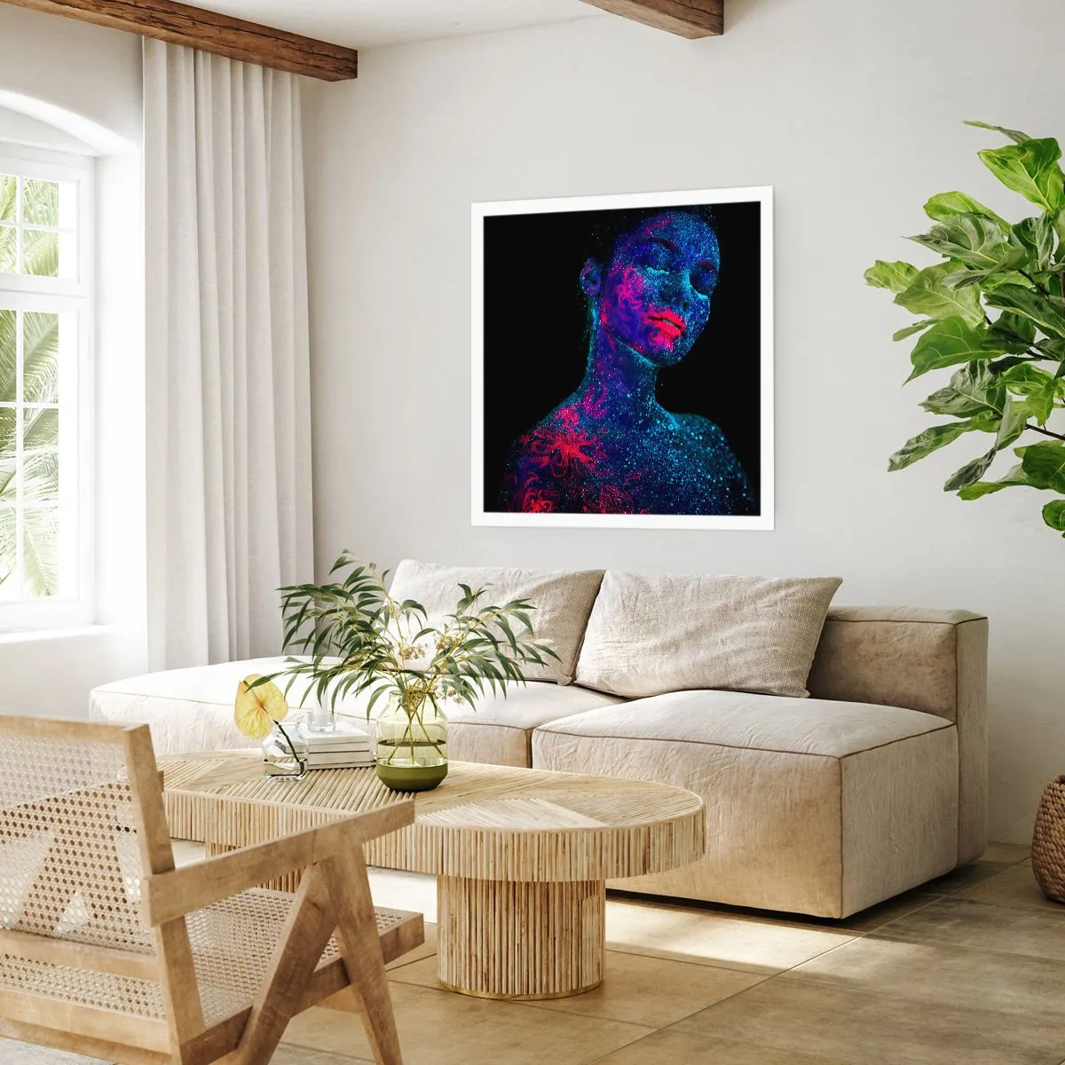 Pôster - Na poeira estelar - 60x60 cm