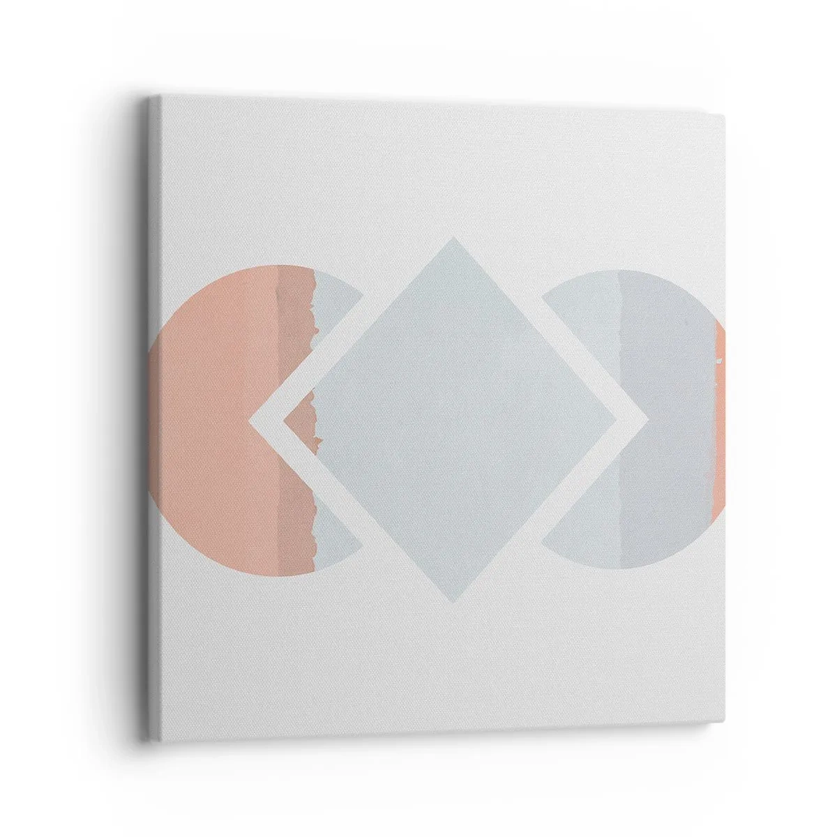 Quadro em tela - A situação é clara - 30x30 cm