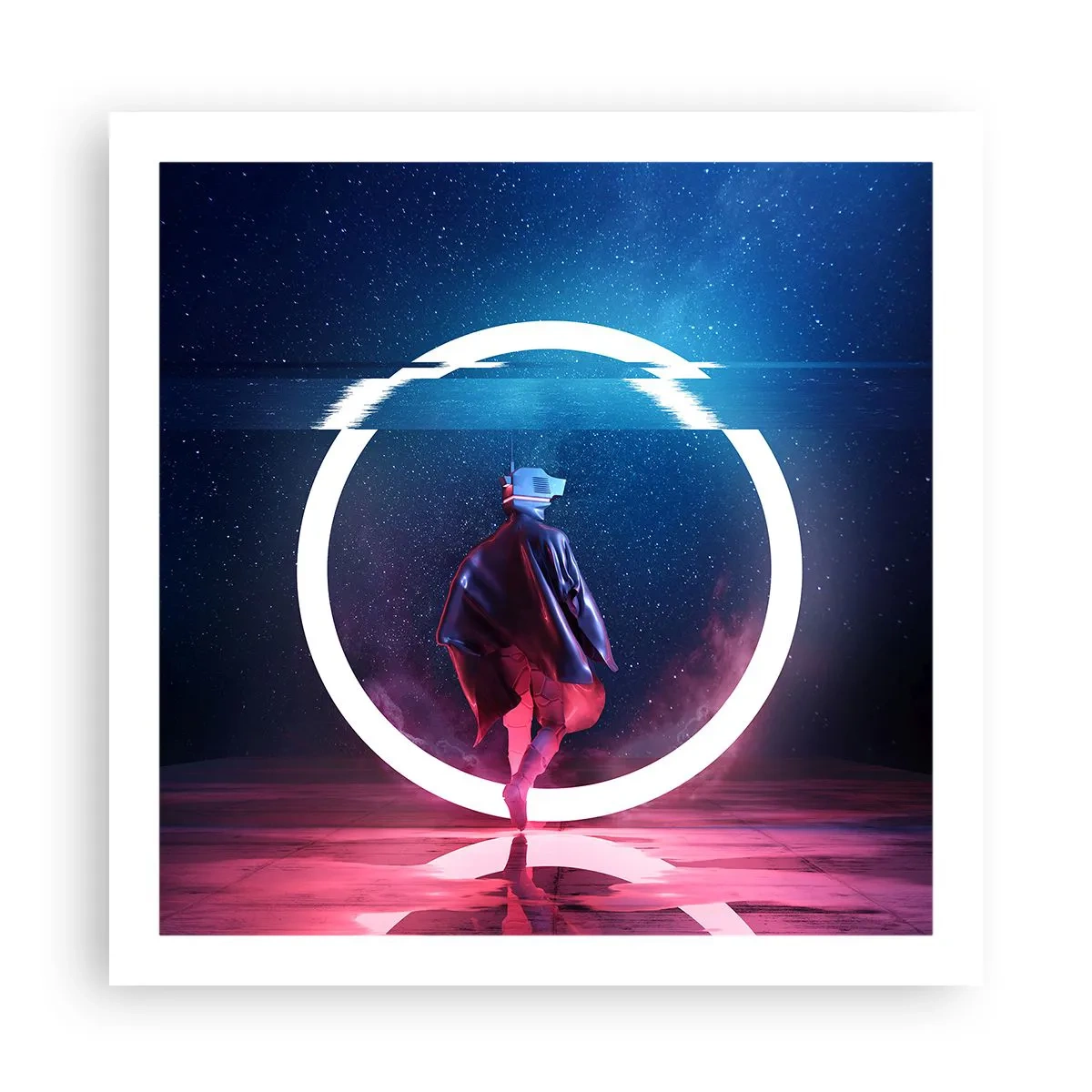 Pôster - Entre Mundos - 60x60 cm