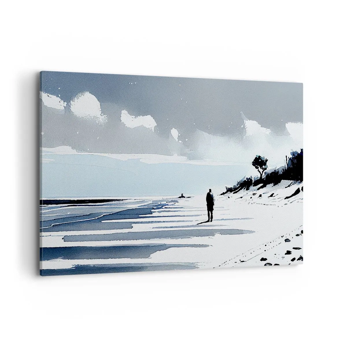 Quadro em tela - Sozinho - 120x80 cm