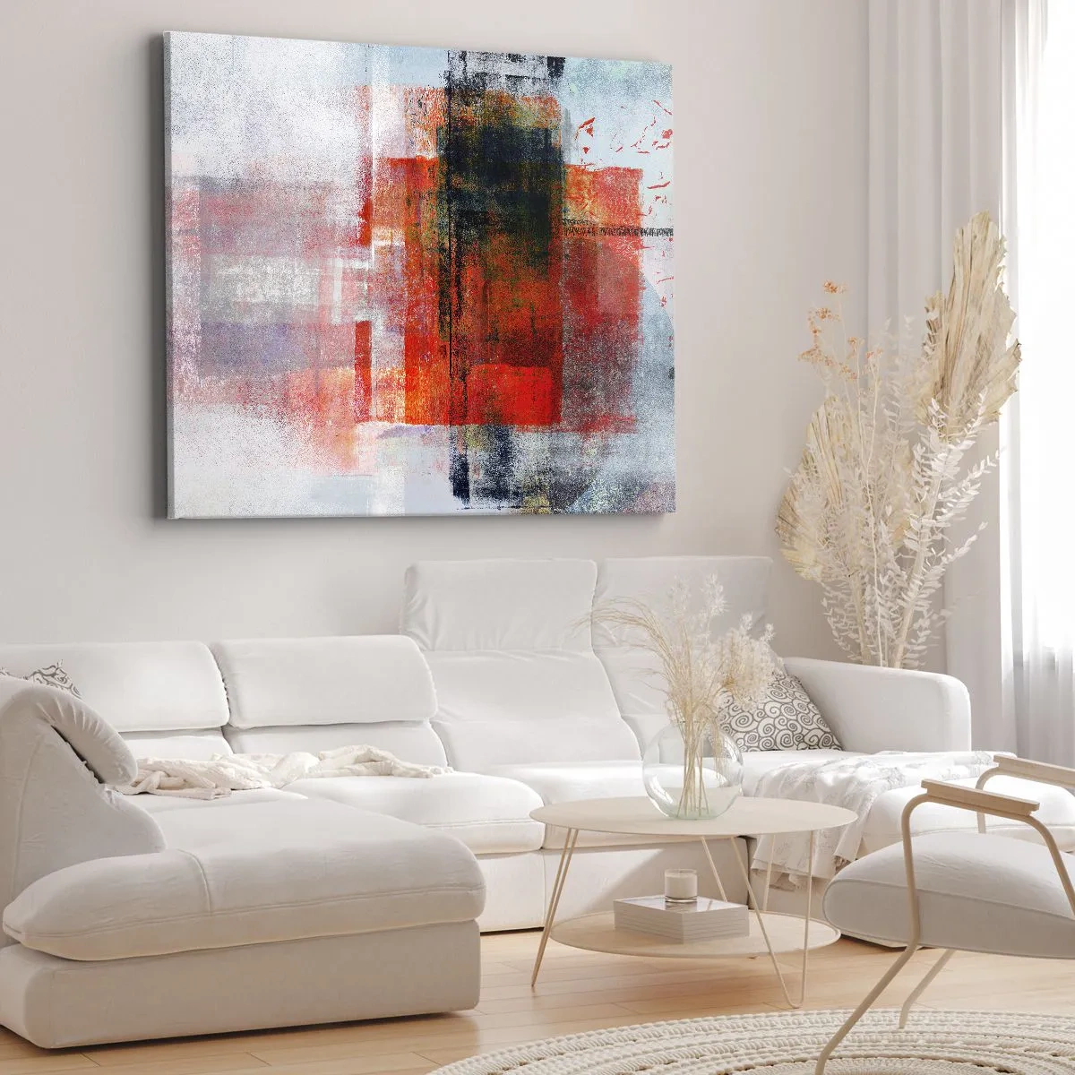 Quadro em tela - A composição brilha - 100x70 cm