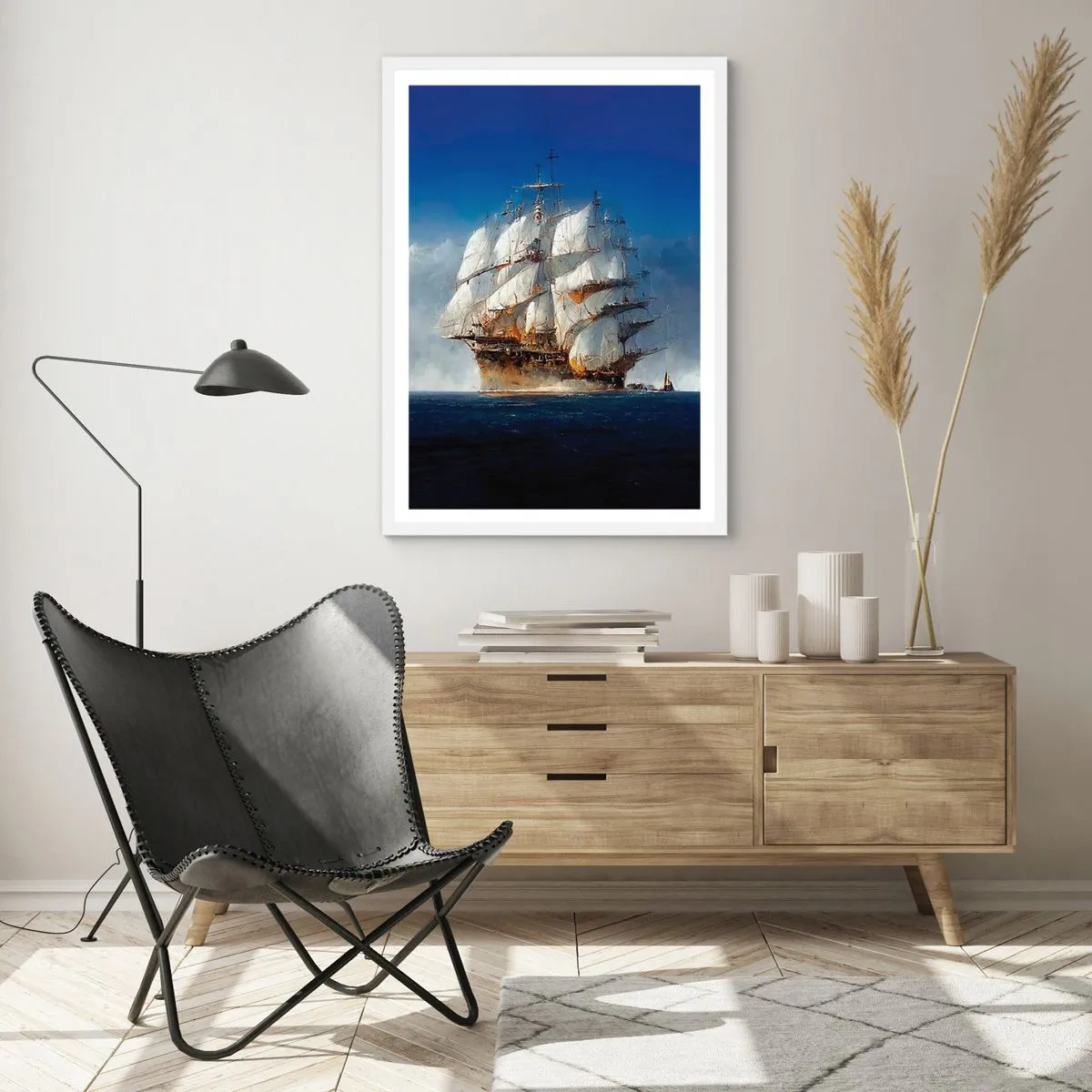Pôster em moldura branca - A grande glória! - 50x70 cm