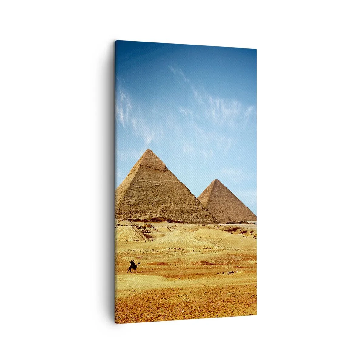 Quadro em tela - 40 séculos vos contemplam - 45x80 cm