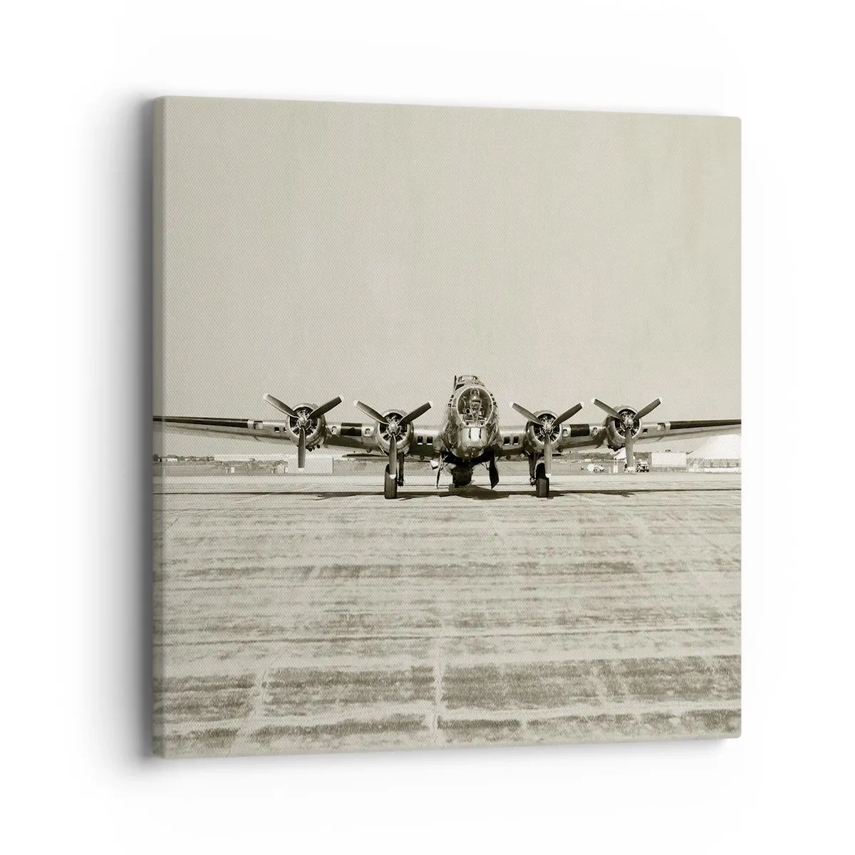 Quadro em tela - Pronto como sempre - 40x40 cm