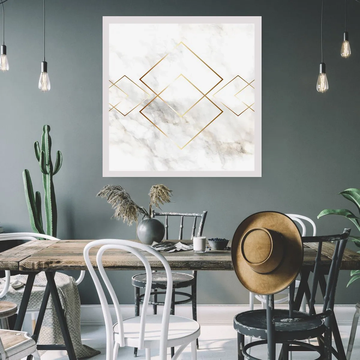 Pôster - Vista ao infinito - 40x40 cm