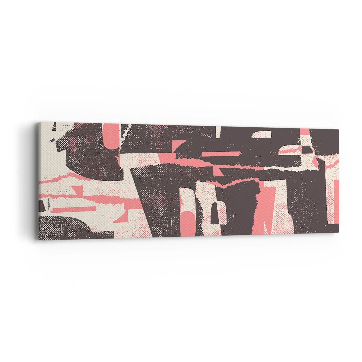 Quadro em tela - Todo esse barulho - 90x30 cm