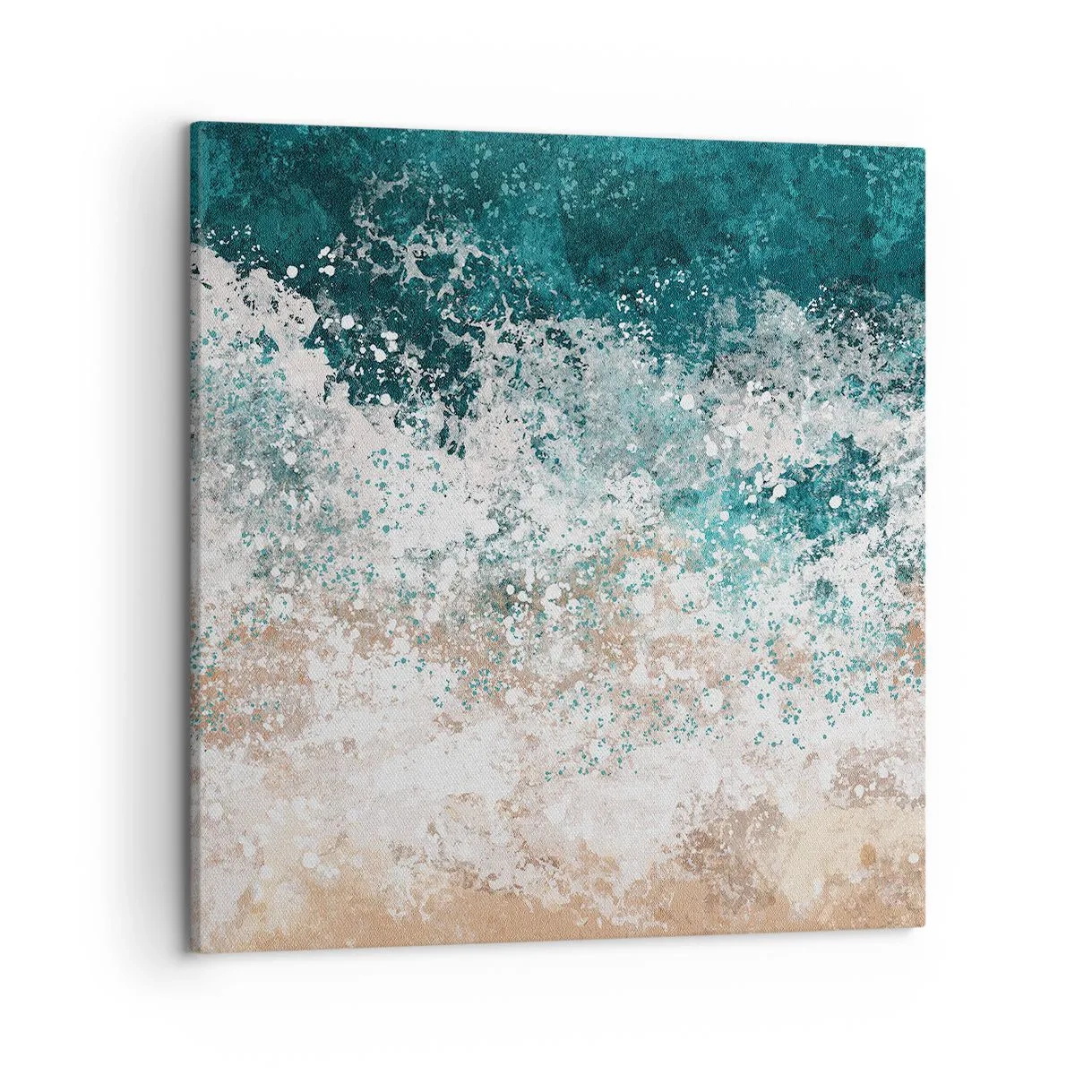 Quadro em tela - Histórias do mar - 50x50 cm