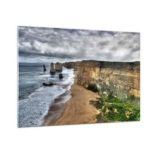 Quadro em vidro - Beleza crua - 100x70 cm