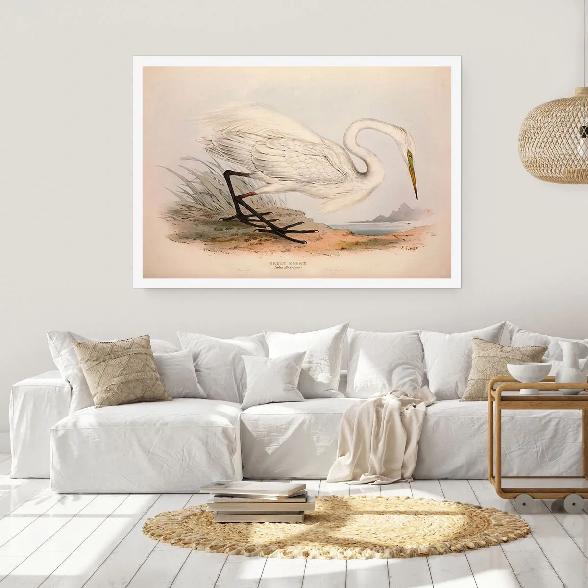 Pôster - A senhora nos juncos - 100x70 cm