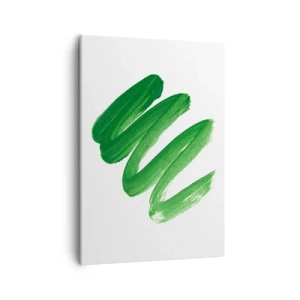 Quadro em tela - Piada verde - 50x70 cm