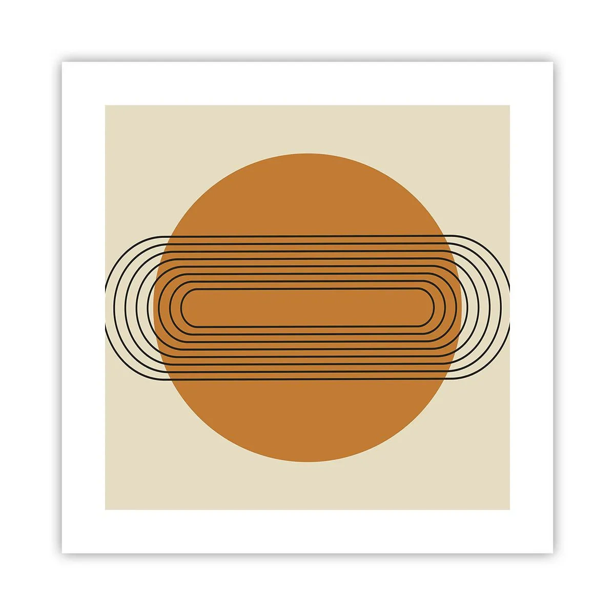 Pôster - O plano perfeito - 40x40 cm