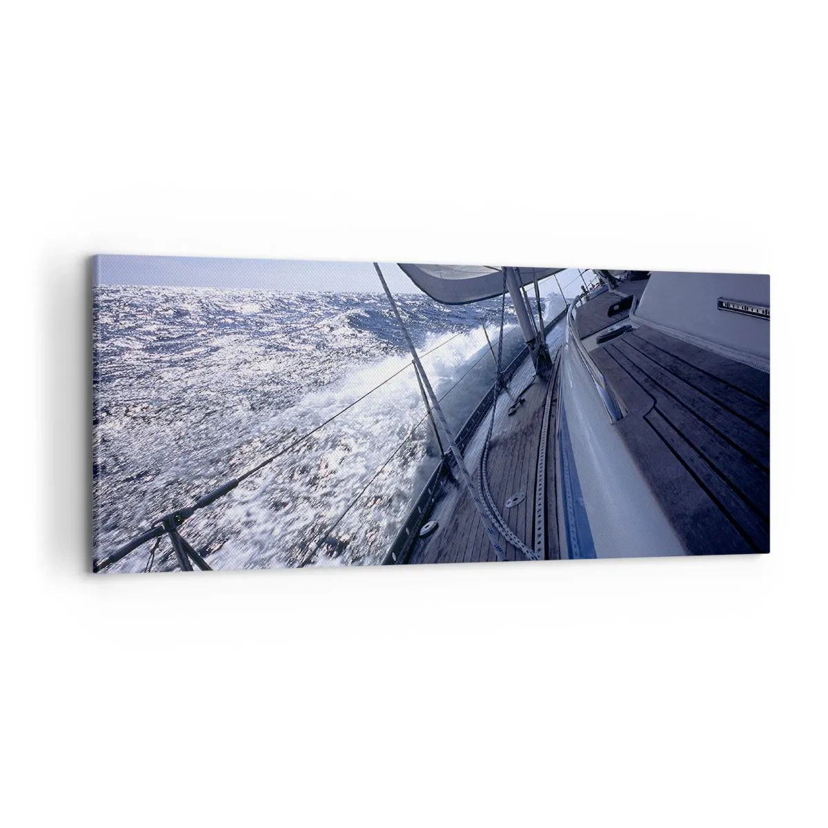 Quadro em tela - Eu sei o que é ser um pássaro - 100x40 cm