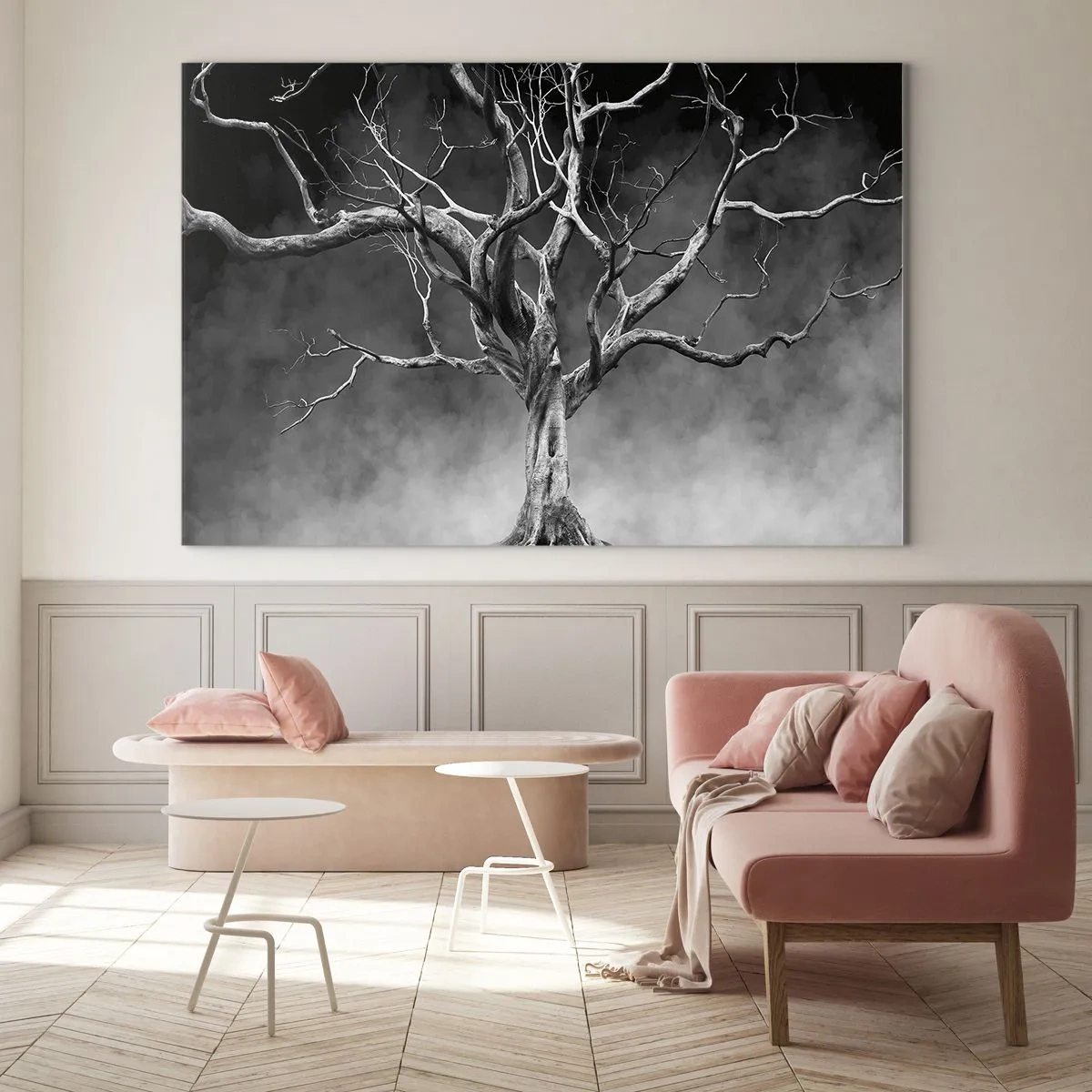 Quadro em vidro - Primitivo e sagrado - 100x70 cm