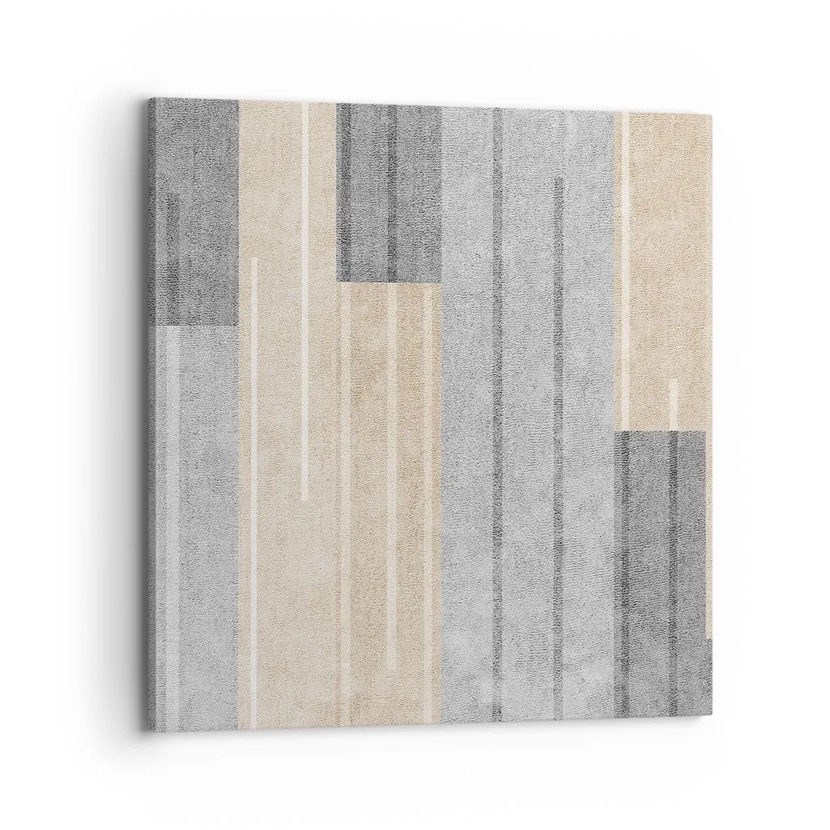 Quadro em tela - Composição: mantenha vertical - 70x70 cm