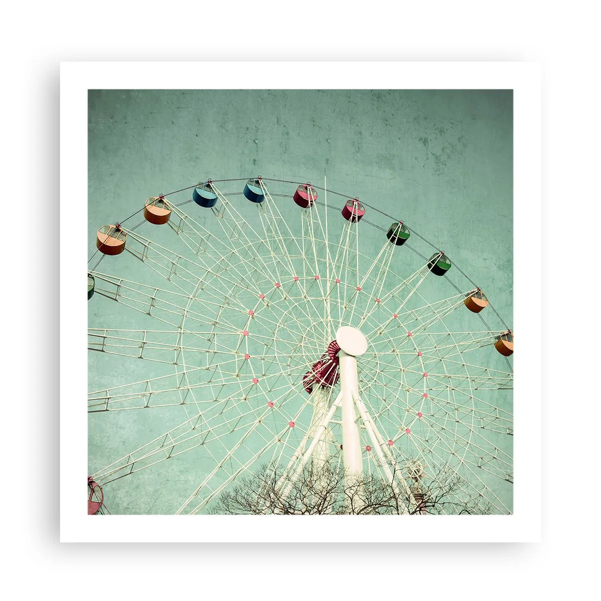 Pôster - Diverte-te - 60x60 cm