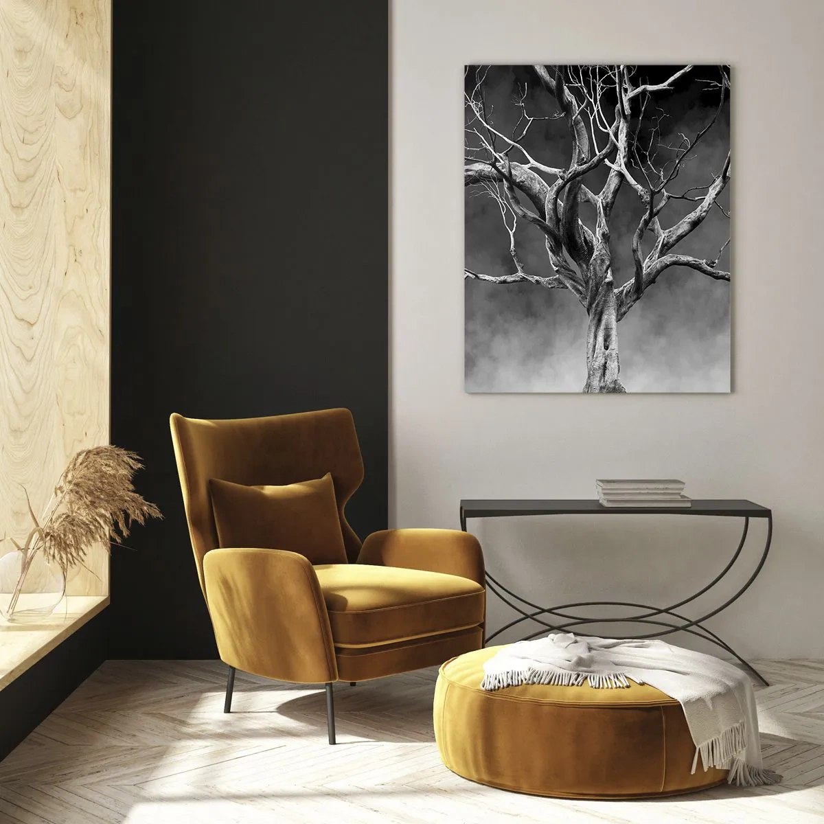 Quadro em vidro - Primitivo e sagrado - 50x70 cm