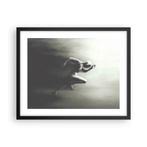 Pôster com moldura preta - Irresistível - 50x40 cm
